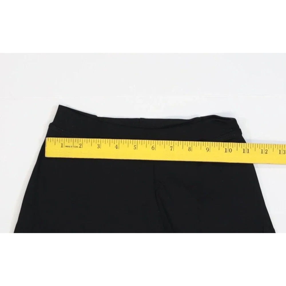 Capezio Shorts Womens XS Black Boycut Low Rise TB113 Dancewear Stretch Athletic - Picture 3 of 12